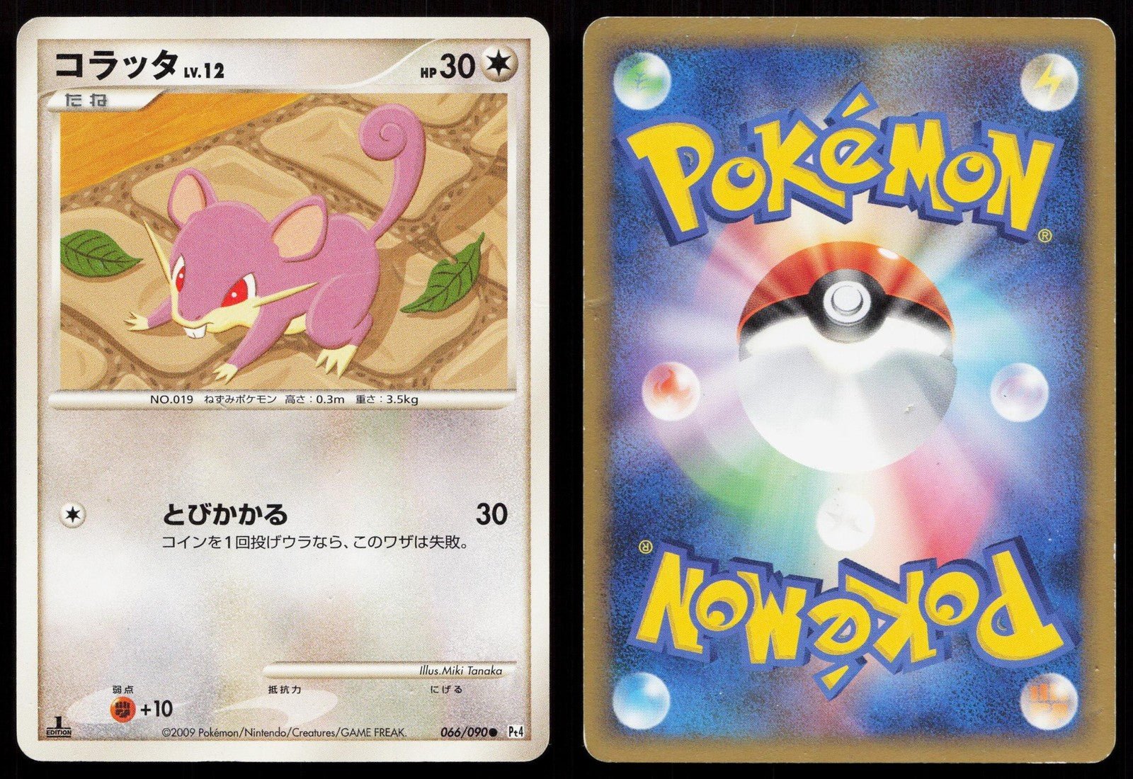 Rattata 066/090 Advent of Arceus Japanese DMG - Mastercoins