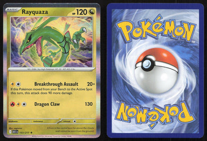 Rayquaza 153/217 Ascended Heroes Rare NM - Mastercoins