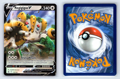 Regigigas V 113/159 Rare V Crown Zenith Pokemon Near Mint - Mastercoins