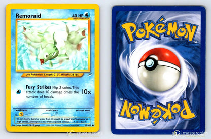 Remoraid 80/105 Neo Destiny Pokemon MP - Mastercoins