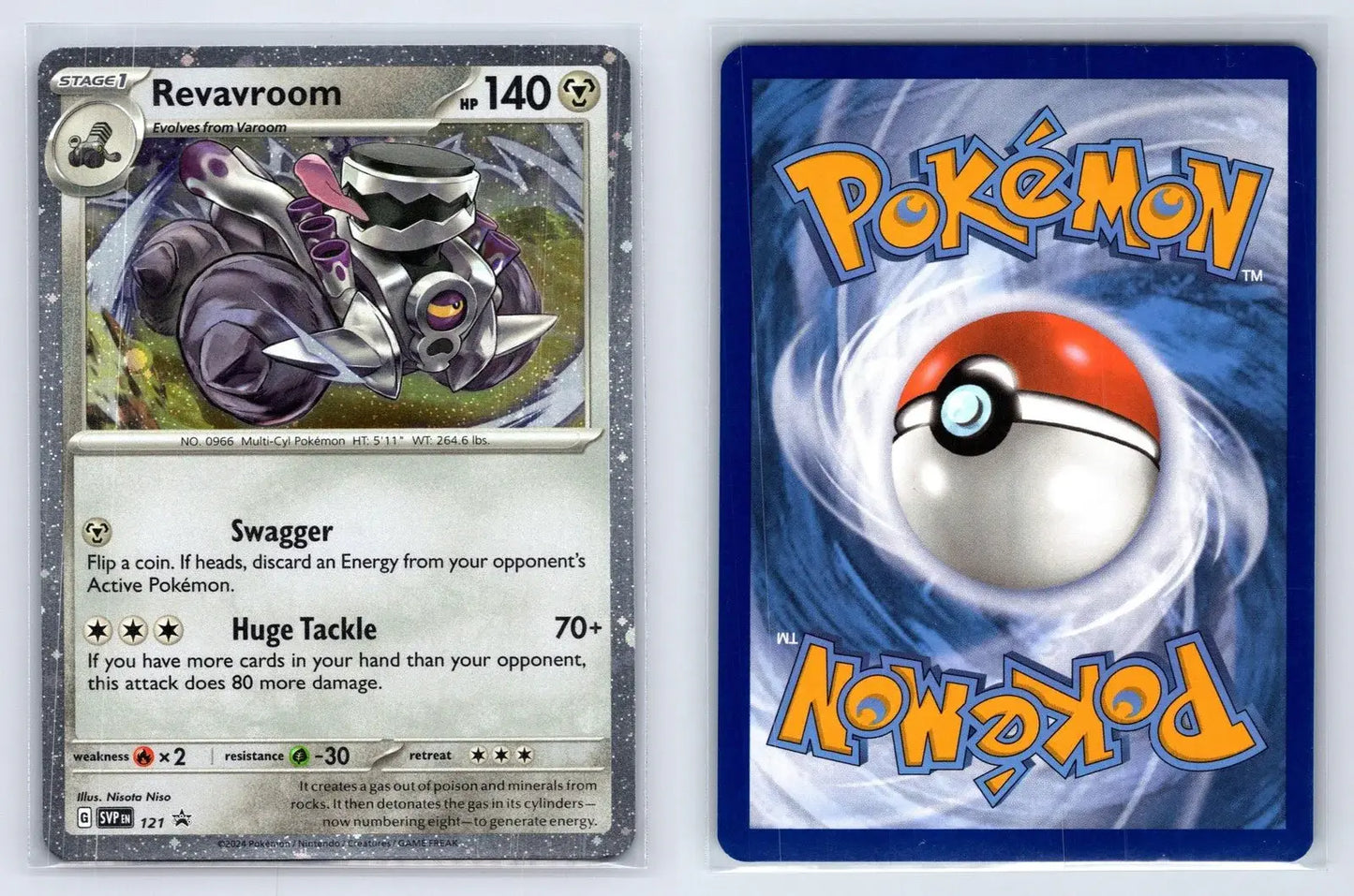Revavroom 121 Scarlet & Violet Pokemon NM - Mastercoins