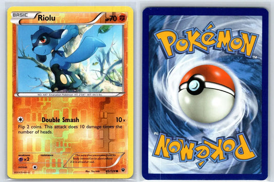 Riolu 45/124 Fates Collide Pokemon NM - Mastercoins