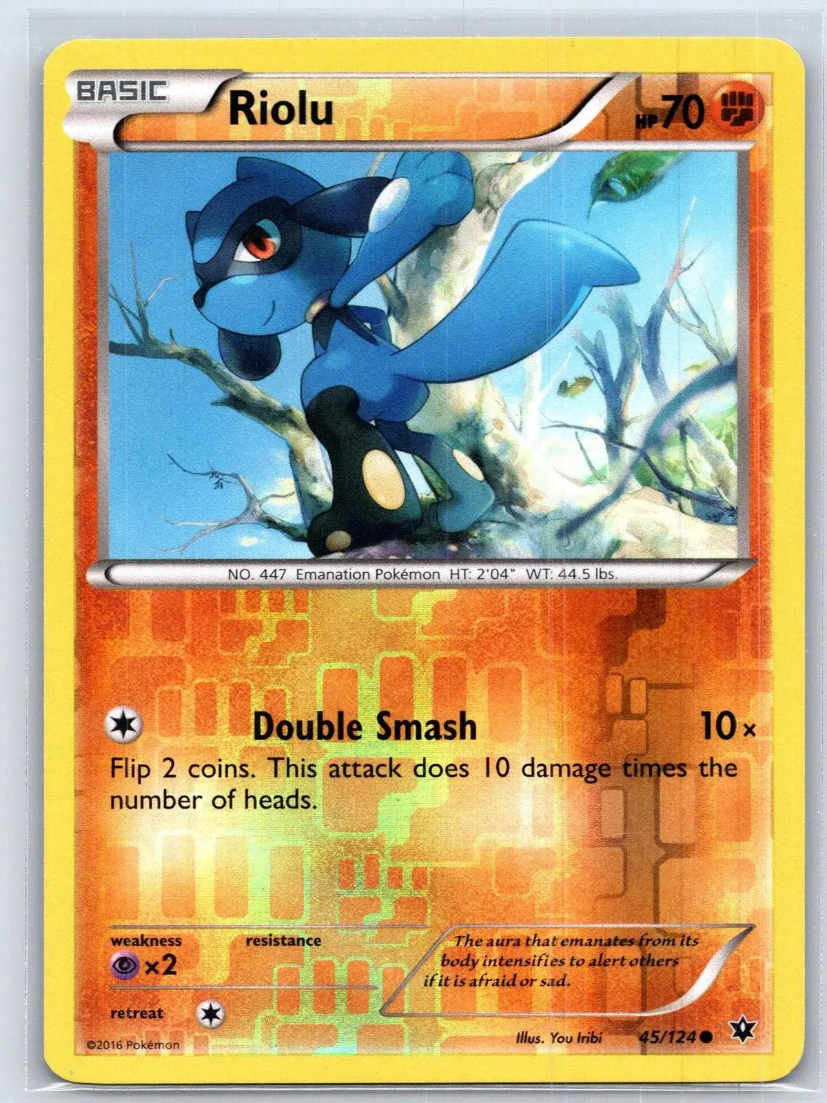 Riolu 45/124 Fates Collide Pokemon NM - Mastercoins