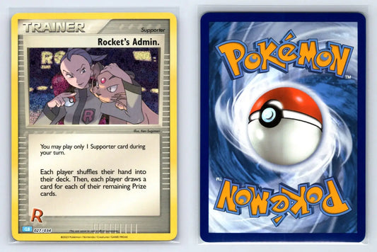 Rocket's Admin 027/034 TCG Classic Blastoise Pokemon Near Mint - Mastercoins