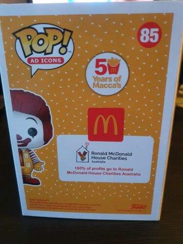Ronald Mcdonald 85 Funko Pop Vinyl - 50th Anniversary in Australia Limited Edi - Mastercoins