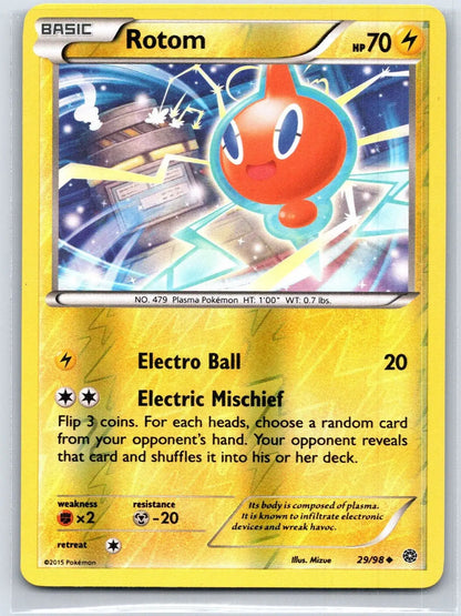 Rotom 29/98 Reverse Holo Ancient Origins Pokemon NM - Mastercoins