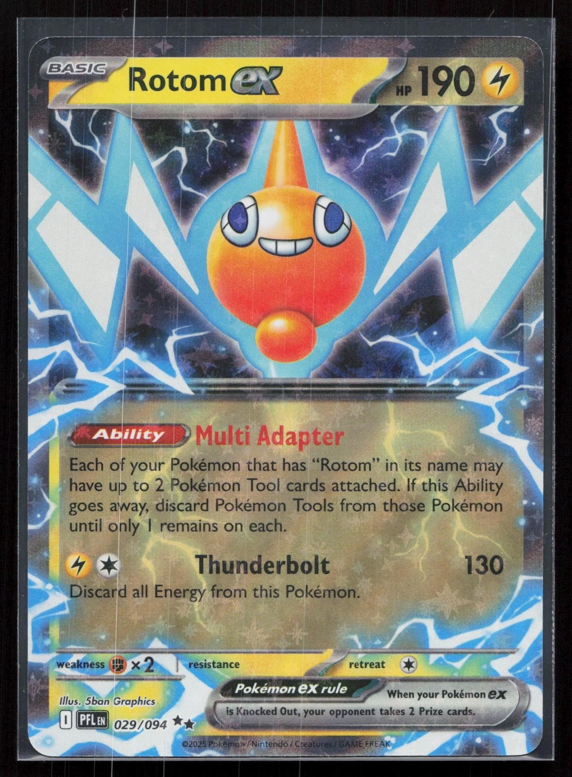 ROTOM EX 029/094 PHANTASMAL FLAMES NM - Mastercoins