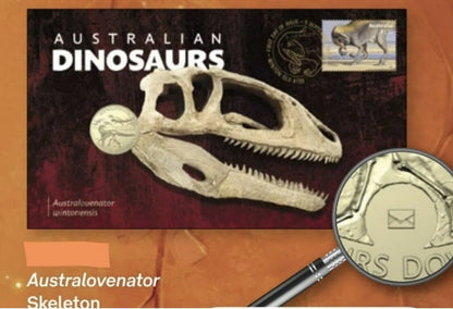 2022 Australian Dinosaurs Australovenator Wintonensis $1 PNC Mastercoins