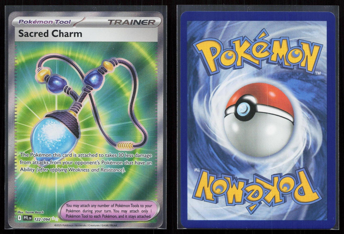 SACRED CHARM 122/094 PHANTASMAL FLAMES NM - Mastercoins