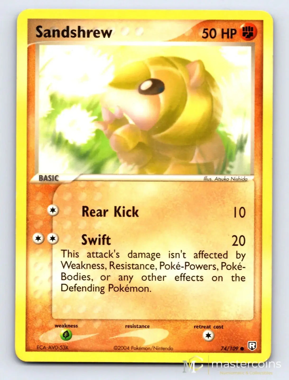 Sandshrew 74/109 Team Rocket Returns Pokemon MP - Mastercoins