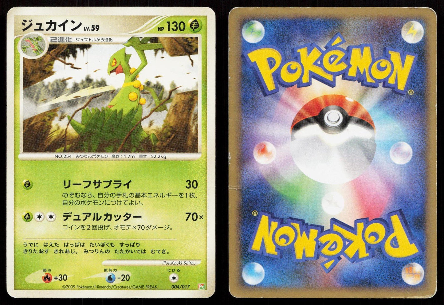 Sceptile 004/017 Arceus Deck Grass Fire Japanese - Mastercoins