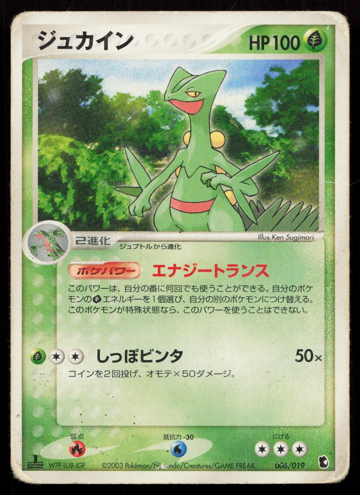 Sceptile 006/019 Treecko Deck Japanese DMG - Mastercoins