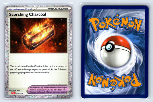 Scorching Charcoal 026/034 Classic Collection CLC Pokemon Near Mint - Mastercoins