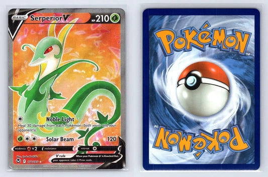 Serperior V 170/195 Silver Tempest Pokemon NM - Mastercoins
