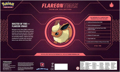 Pokémon TCG: Vaporeon VMAX, Jolteon VMAX & Flareon VMAX Premium Collections (Set of 3) Mastercoins