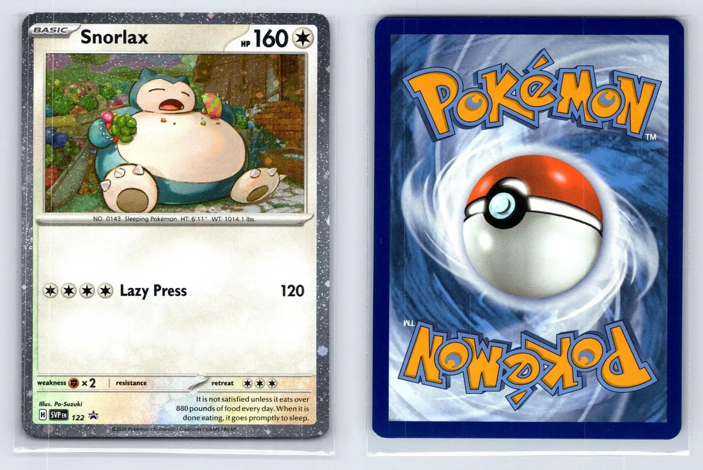 Snorlax 122 Scarlet & Violet Pokemon NM - Mastercoins