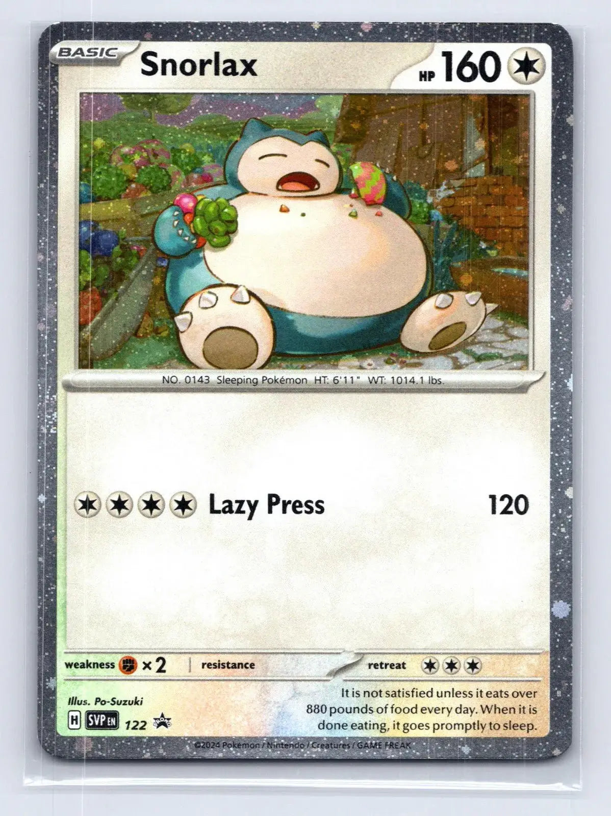 Snorlax 122 Scarlet & Violet Pokemon NM - Mastercoins