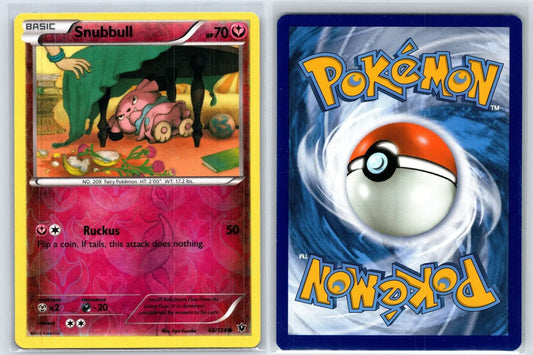 Snubbull 68/124 Reverse Holo Fates Collide Pokemon NM - Mastercoins