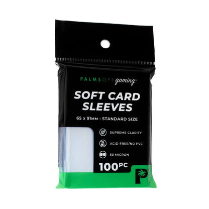 Soft TCG Sleeves - 100pc (Regular Size) Palms off Gaming Card Sleeves - Mastercoins