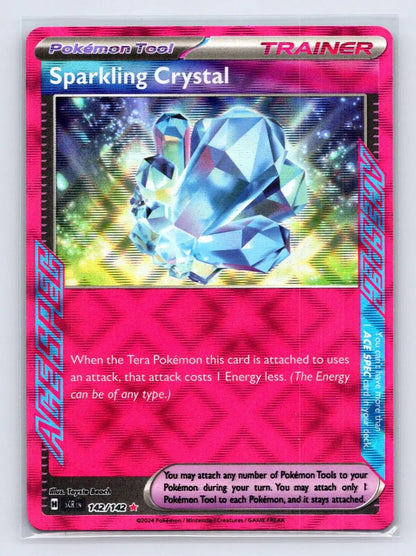 Sparkling Crystal 142/142 Stellar Crown Pokemon NM - Mastercoins