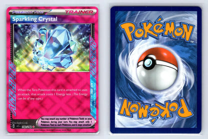 Sparkling Crystal 142/142 Stellar Crown Pokemon NM - Mastercoins