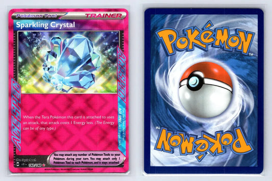Sparkling Crystal 142/142 Stellar Crown Pokemon NM - Mastercoins