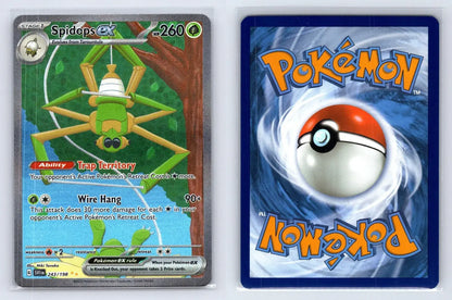 Spidops ex 243/198 Scarlet & Violet Pokemon NM - Mastercoins