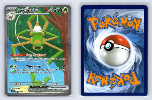 Spidops ex 243/198 Scarlet & Violet Pokemon NM - Mastercoins
