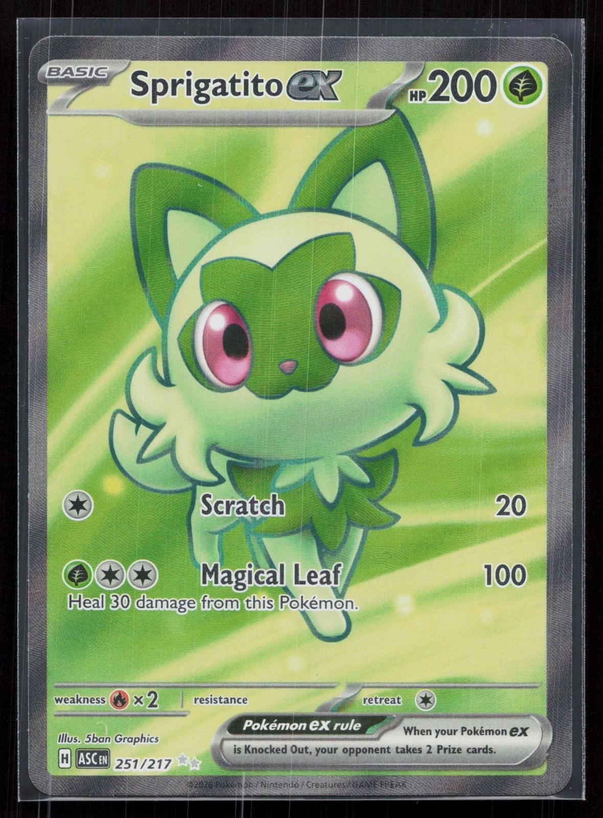 SPRIGATITO EX 251/217 ASCENDED HEROES NM - Mastercoins