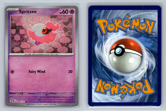Spritzee 038/131 MASTERBAll Holo - NM Prismatic Evolutions - Mastercoins
