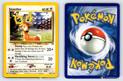 Stantler 76/111 Neo Genesis Pokemon MP - Mastercoins