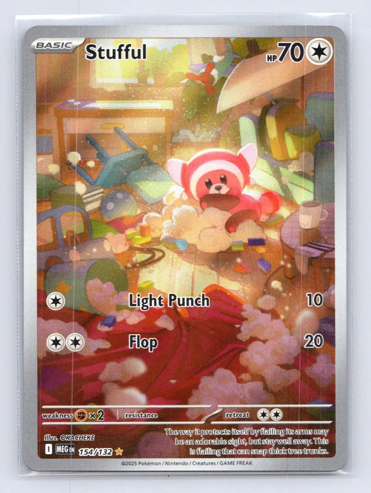 Stufful 154/132 Mega Evolution Pokemon NM - Mastercoins