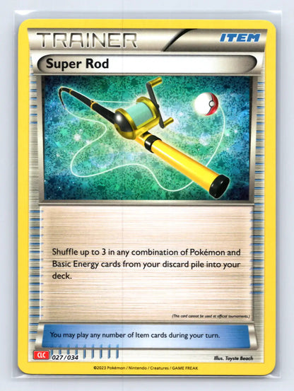 Super Rod 027/034 Classic Collection CLC Pokemon Near Mint - Mastercoins