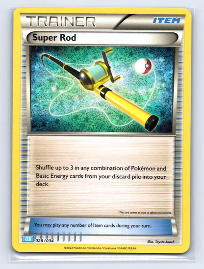 Super Rod 028/034 TCG Classic Blastoise Pokemon Near Mint - Mastercoins