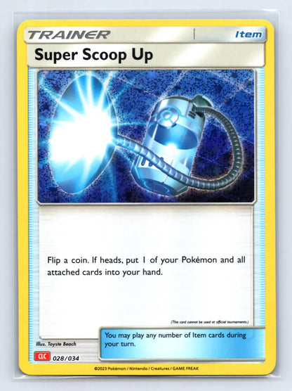 Super Scoop Up 028/034 Classic Collection CLC Pokemon Near Mint - Mastercoins