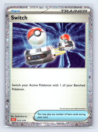 Switch 029/034 Classic Collection CLC Pokemon Near Mint - Mastercoins