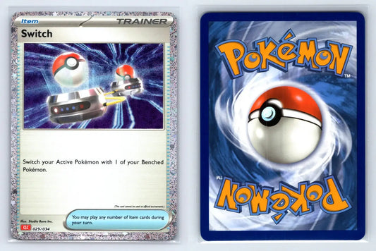Switch 029/034 Classic Collection CLC Pokemon Near Mint - Mastercoins