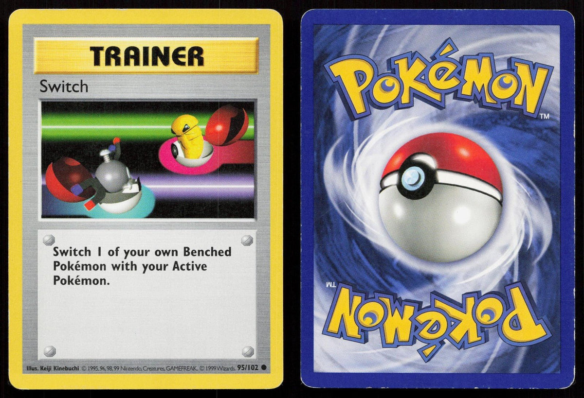 Switch 95/102 Base Set Unlimited NM - Mastercoins