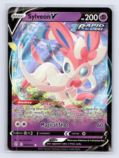 Sylveon V 074/203 Evolving Skies Pokemon NM - Mastercoins