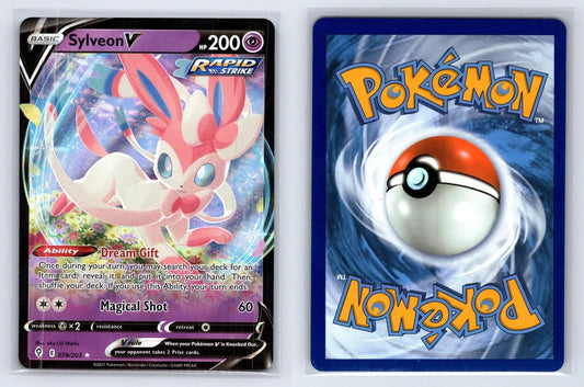 Sylveon V 074/203 Evolving Skies Pokemon NM - Mastercoins