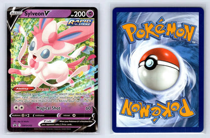 Sylveon V SWSH202 SWSH Black Star Pokemon NM - Mastercoins