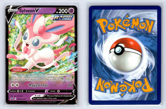 Sylveon V SWSH202 SWSH Black Star Pokemon NM - Mastercoins