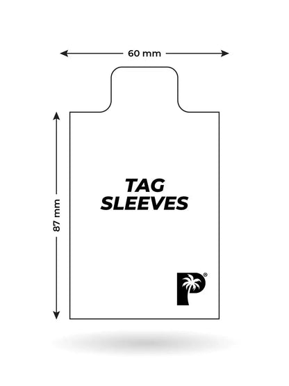 Tag Sleeves - 100pc Palms off Gaming Card Sleeves - Mastercoins