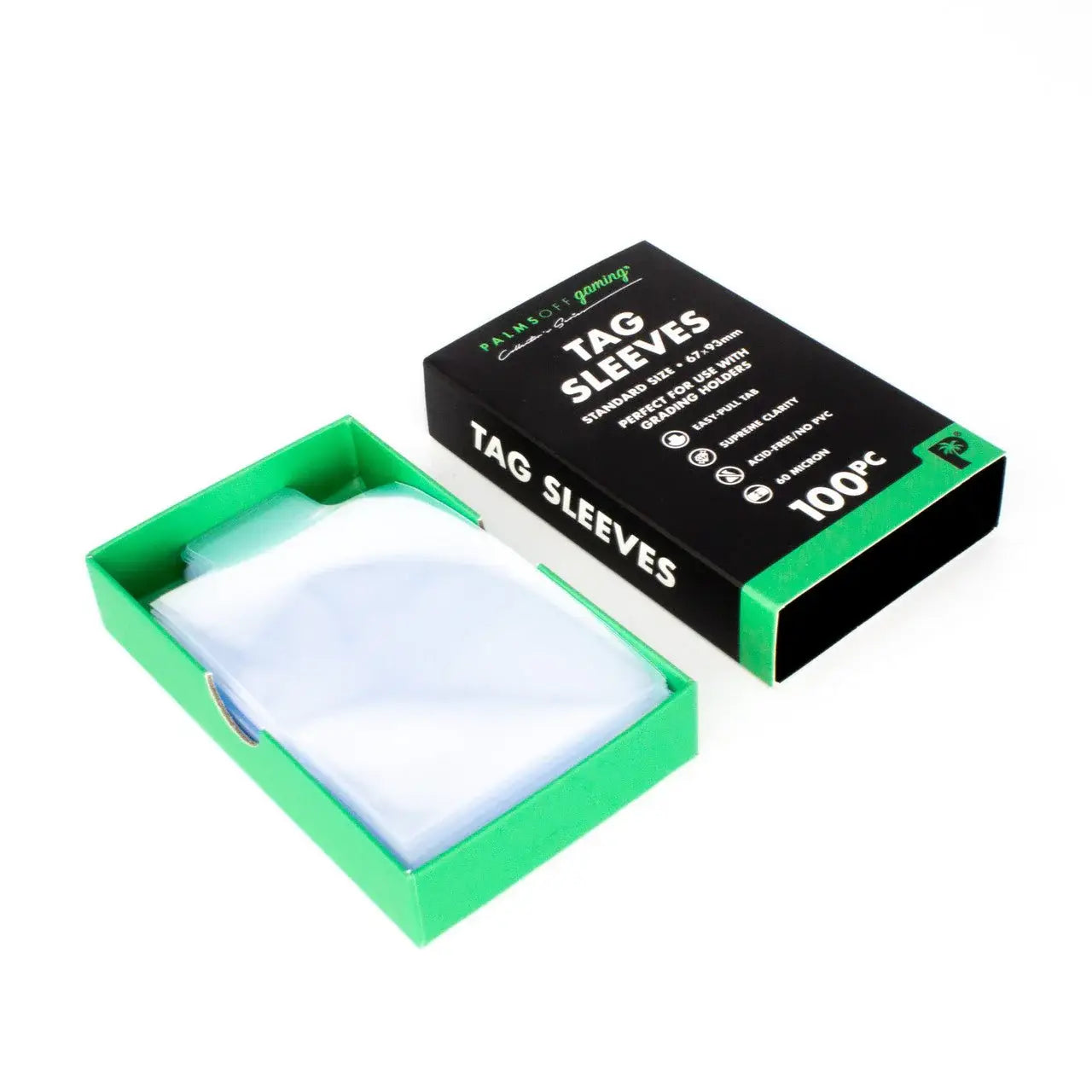 Tag Sleeves - 100pc Palms off Gaming Card Sleeves - Mastercoins