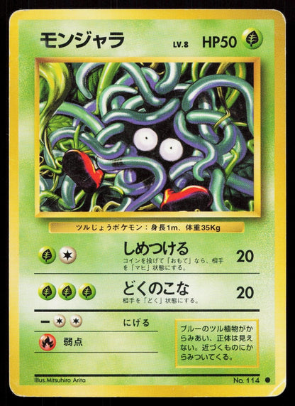 Tangela No. 114 Base Set Japanese HP - Mastercoins