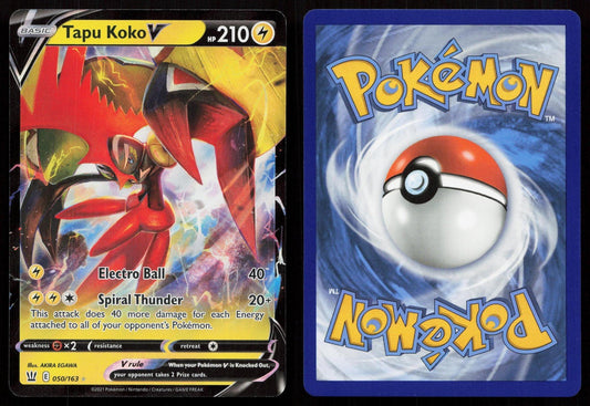 TAPU KOKO V 050/163 BATTLE STYLES NM - Mastercoins