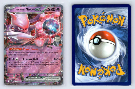 Team Rocket's Mewtwo ex 079/217 ME: Ascended Heroes Pokemon NM - Mastercoins
