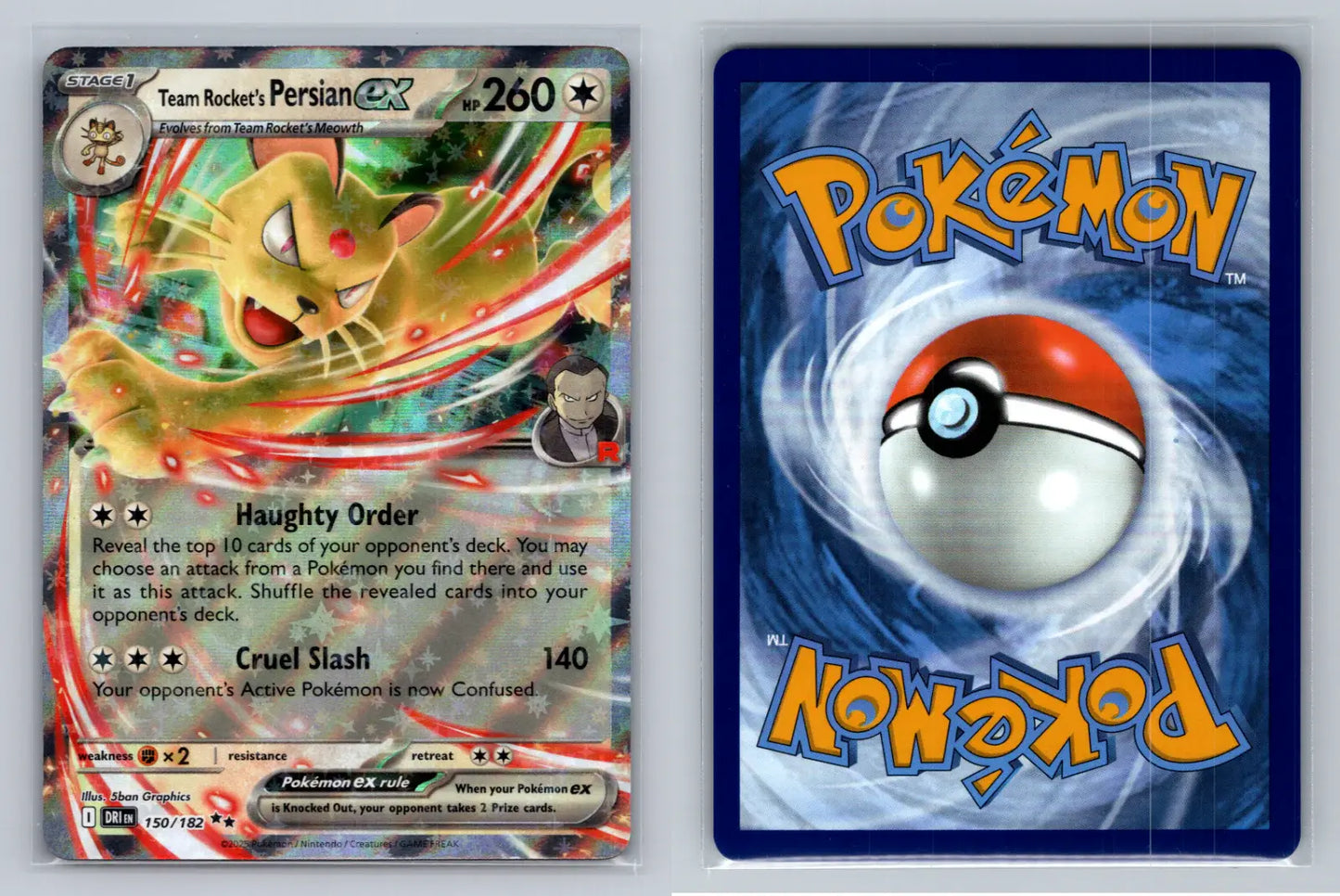 Team Rocket’s Persian EX 150/182 Destined Rivals - Mastercoins