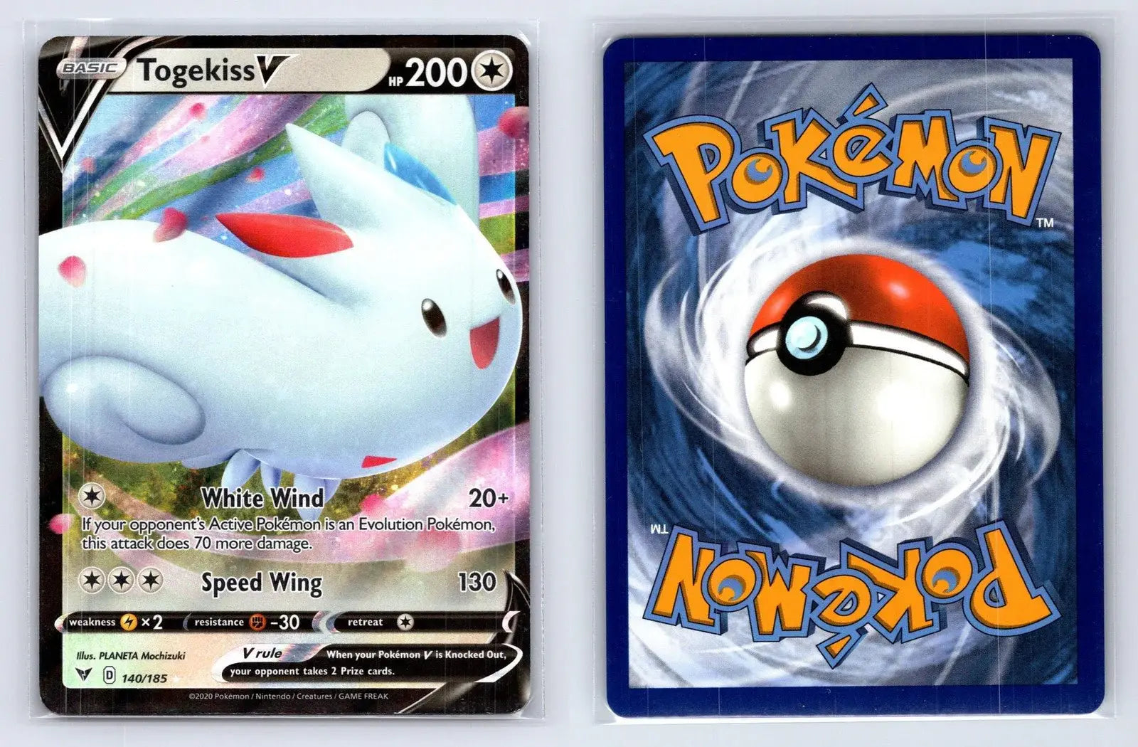 Togekiss V 140/185 Vivid Voltage Pokemon NM - Mastercoins