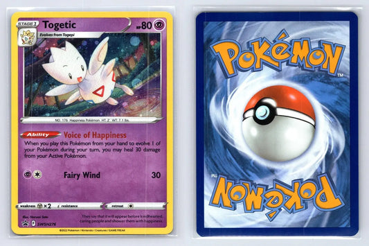 Togetic SWSH276 SWSH Black Star Pokemon NM - Mastercoins